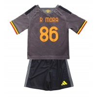AS Roma Rodrigo Mora #86 Tredje Tröja Barn 2026-27 Kortärmad (+ Korta byxor)